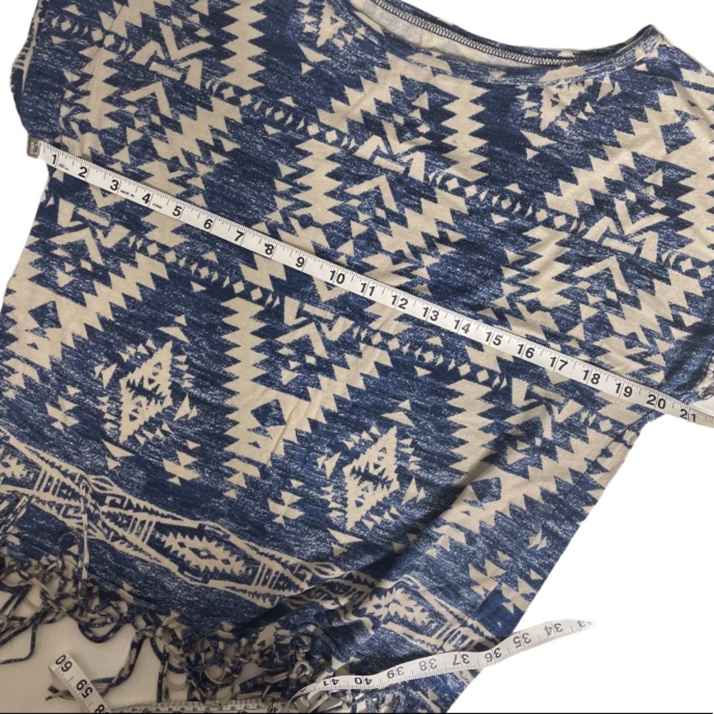 Ralph Lauren Denim & Supply Aztec Fringe Tee sz S - Picture 12 of 14